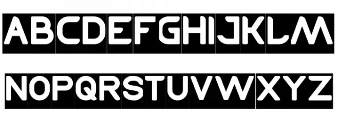 TECHNIQUE-Inverse 字体 大写