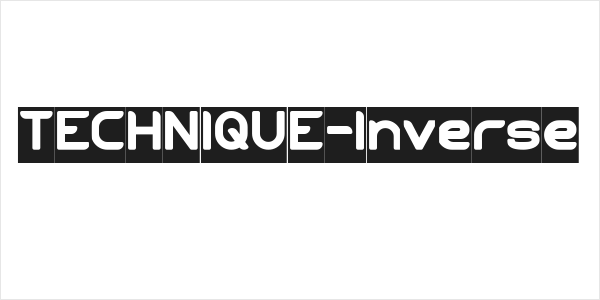 TECHNIQUE-Inverse Logo