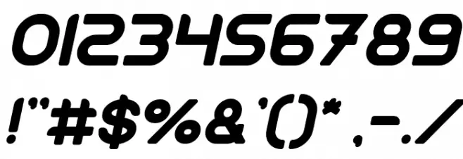 TECHNIQUE Italic Font OTHER CHARS