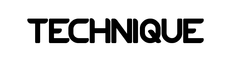 TECHNIQUE Font