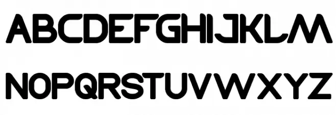 TECHNIQUE 字体 大写