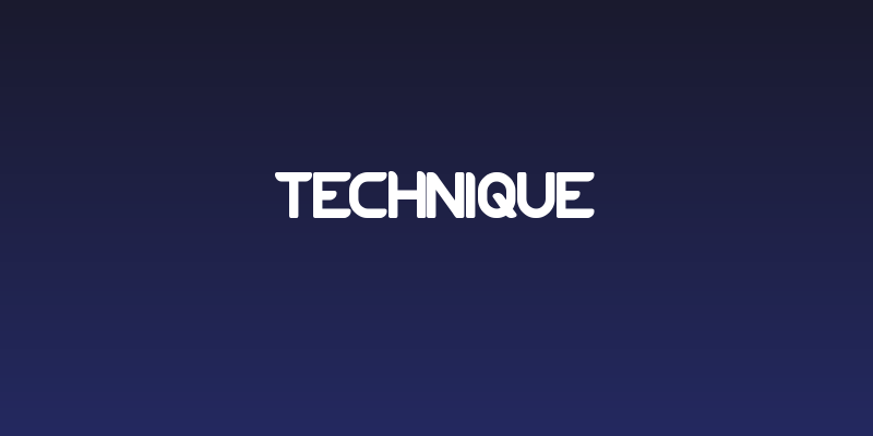 TECHNIQUE Social Header