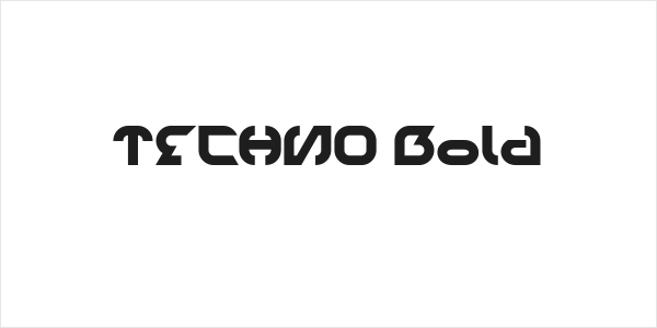 TECHNO Bold Logo
