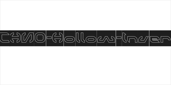 TECHNO-Hollow-Inverse Logo