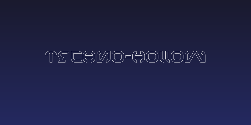 TECHNO-Hollow Social Header