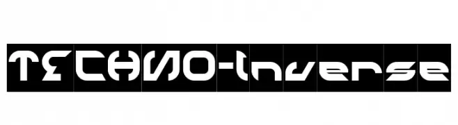 TECHNO-Inverse  Descarca Fonturi Gratis