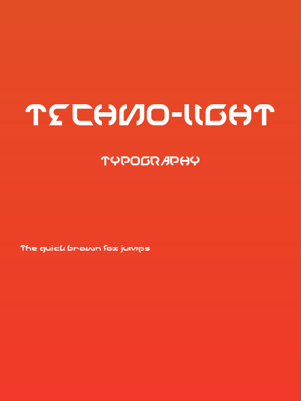 TECHNO-Light Poster