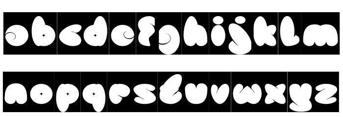 TECHNOLOGY-Inverse Font LOWERCASE