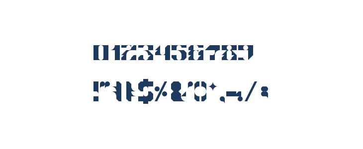 TECHSQUISITE Regular Other Characters