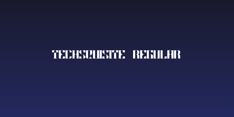 TECHSQUISITE Regular Social Header