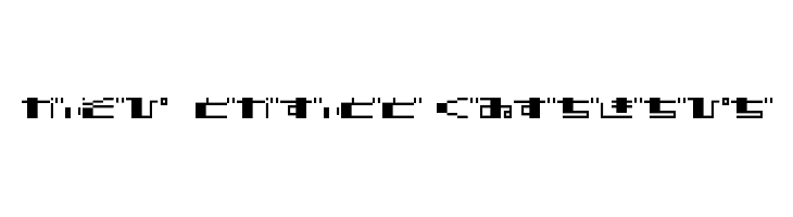 TECNO STRESS HIRAGANA Font