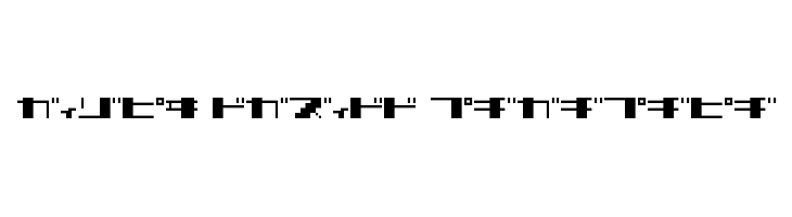 TECNO STRESS KATAKANA Font