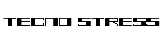 TECNO STRESS  免费字体下载