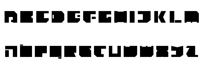 TECNO Font LOWERCASE