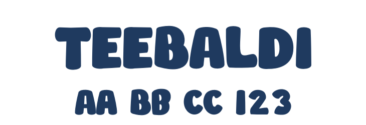 TEEBALD1 Font Preview