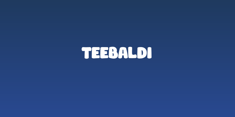 TEEBALD1 Social Header