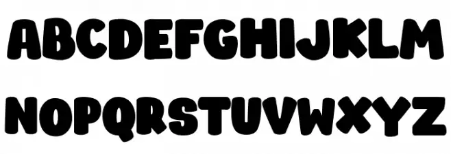 TEEBALD Font UPPERCASE