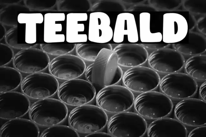 TEEBALD Font examples