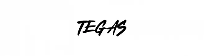 TEGAS  Frei Schriftart Herunterladen