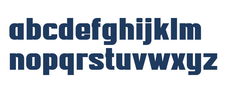 TEKROT Regular Lowercase