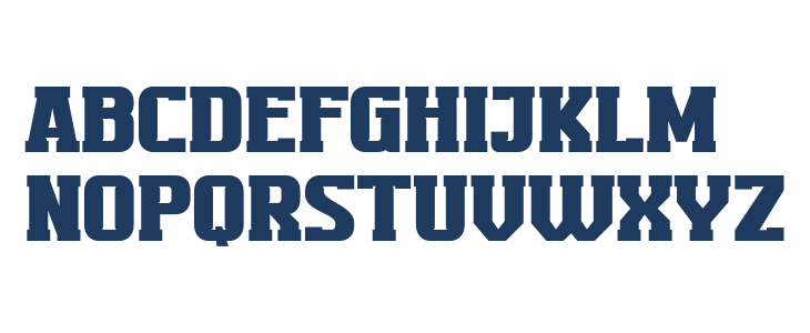 TEKROT Slab Uppercase
