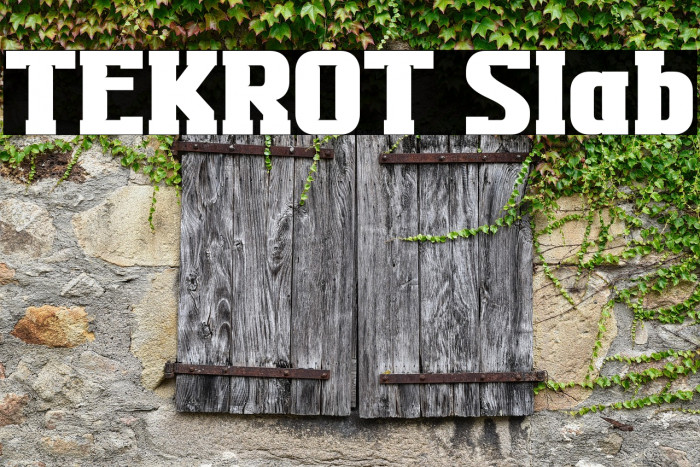 TEKROT Slab Example 3