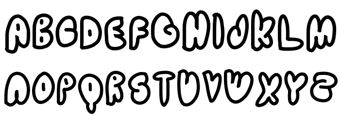TELESCOPE Font LOWERCASE