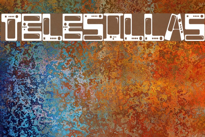 TELESILLAS Font examples