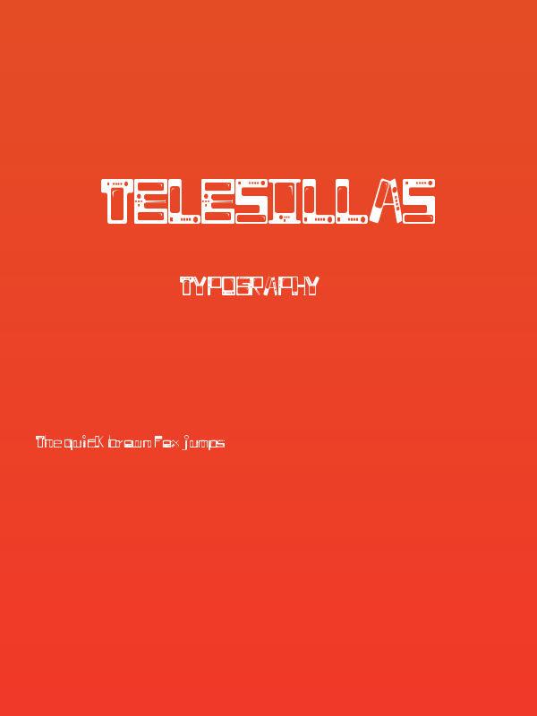 TELESILLAS Poster