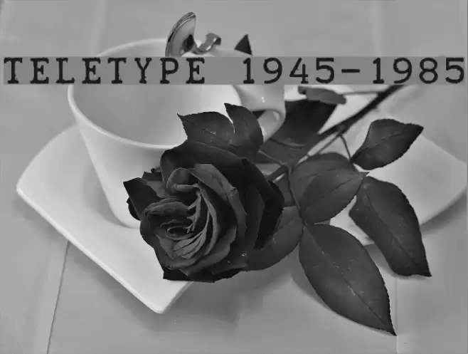 TELETYPE 1945-1985 Шрифта examples