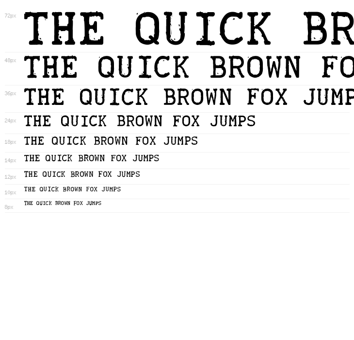 TELETYPE 1945-1985 Waterfall