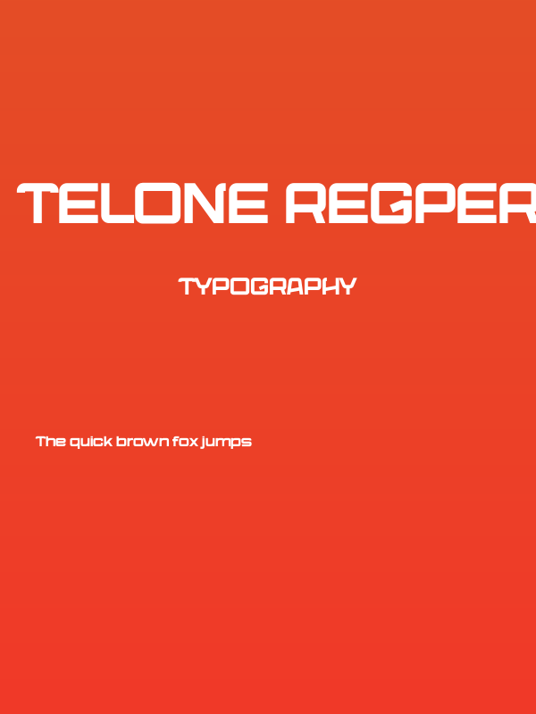 TELONE Regpersonal Poster