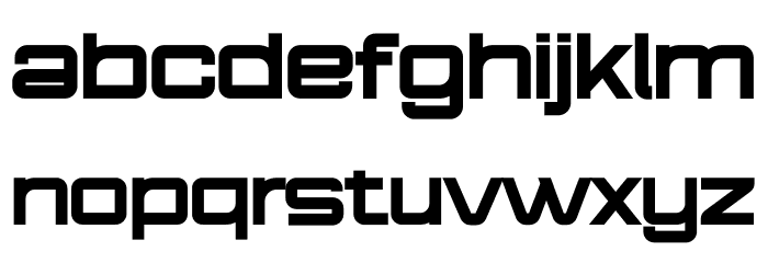 TELONE Regpersonal Font LOWERCASE