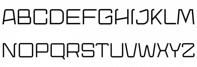 TELONE Thinpersonal Schriftart Groß
