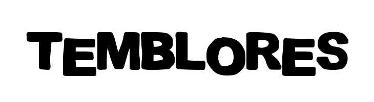 TEMBLORES Font