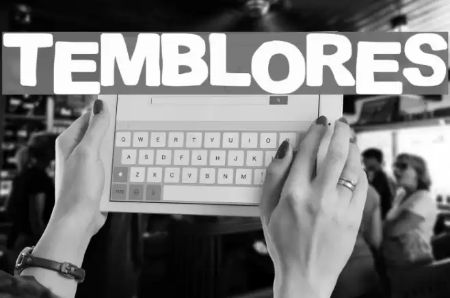 TEMBLORES फ़ॉन्ट examples
