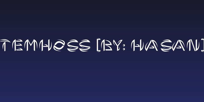 TEMHOSS [By: HAsAN] Social Header
