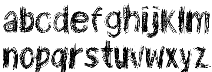 TEN O CLOCK Regular Schriftart Kleinbuchstaben