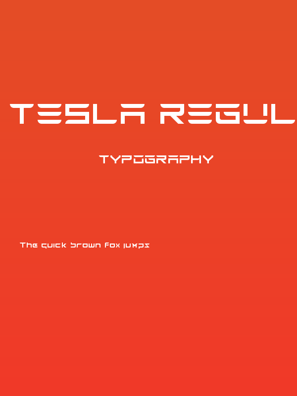 TESLA Regular Poster