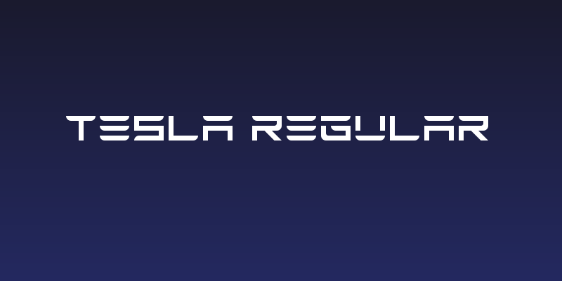 TESLA Regular Social Header