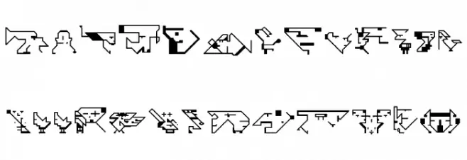 TESTAMENT C / Neuroticons 1 à 90 Regular Schriftart Groß