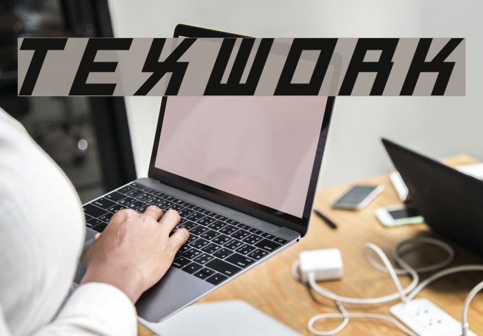 TEX-WORK Font examples