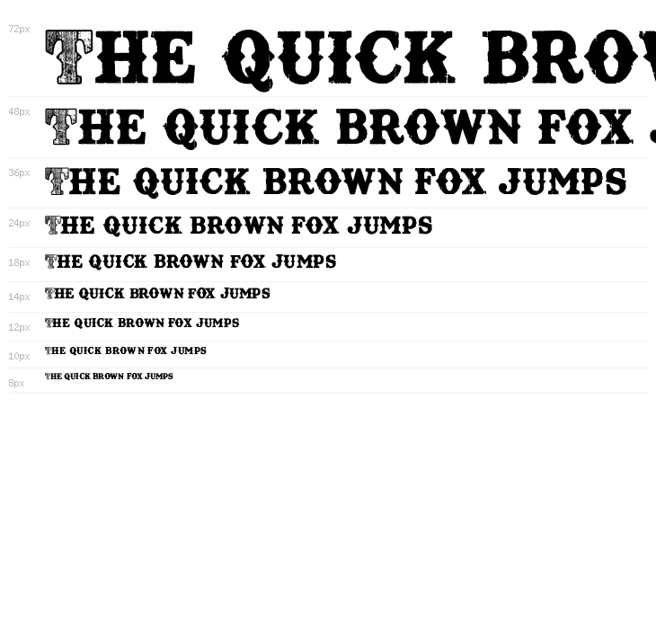 TEXASWOOD PERSONAL USE Bold Waterfall