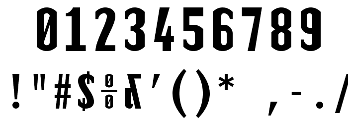 TElerysmMono2-Regular Font OTHER CHARS