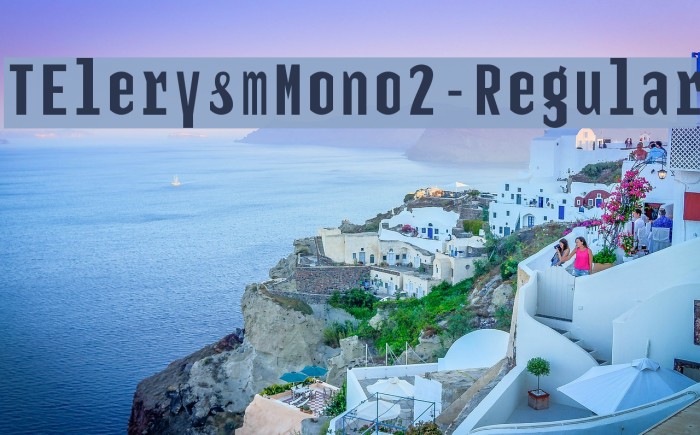 TElerysmMono2-Regular Font examples