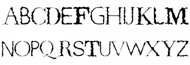 TeRRoR_ByTe_True Schriftart Groß