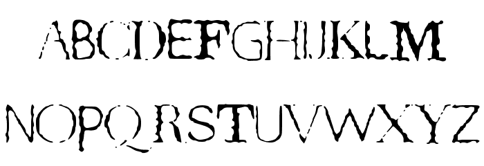 TeRRoR_ByTe_True Font LOWERCASE