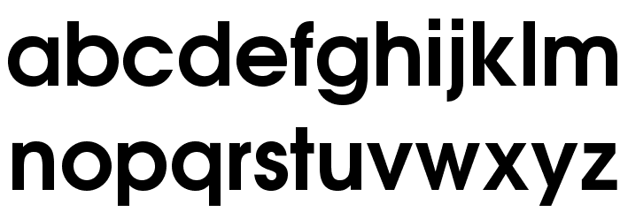 TeXGyreAdventor-Bold Font LOWERCASE
