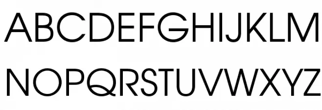 TeXGyreAdventor-Regular Schriftart Groß