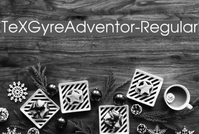 TeXGyreAdventor-Regular Font examples